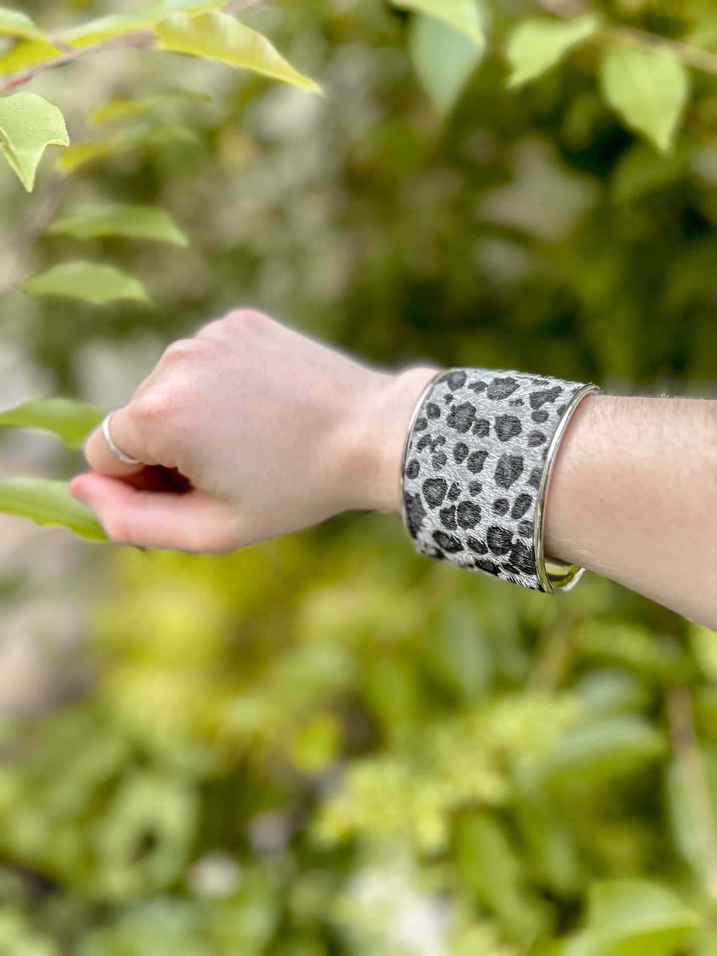 Silver Spot Cuff