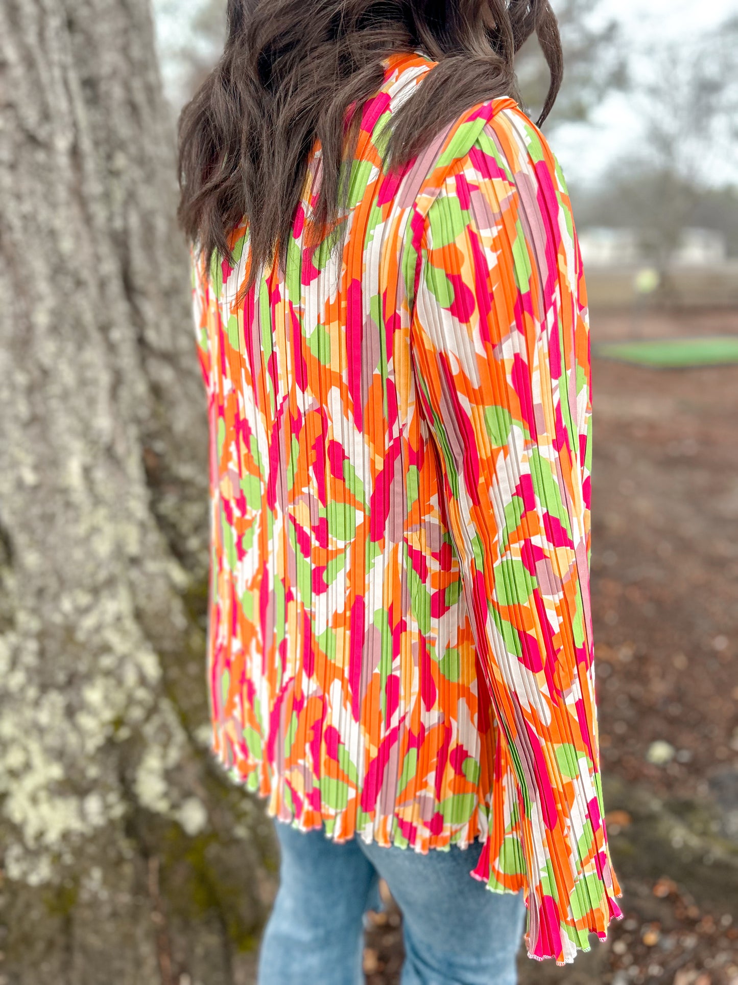 The Electric Bloom Blouse