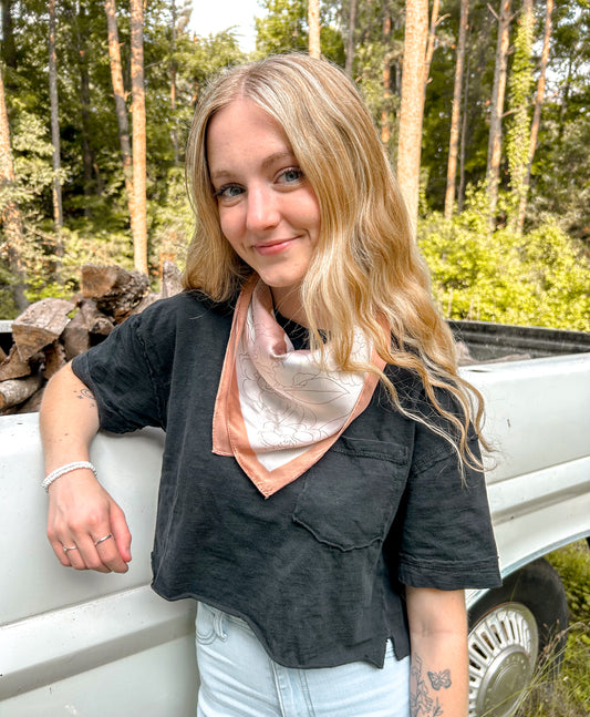 Rose Wild Rag