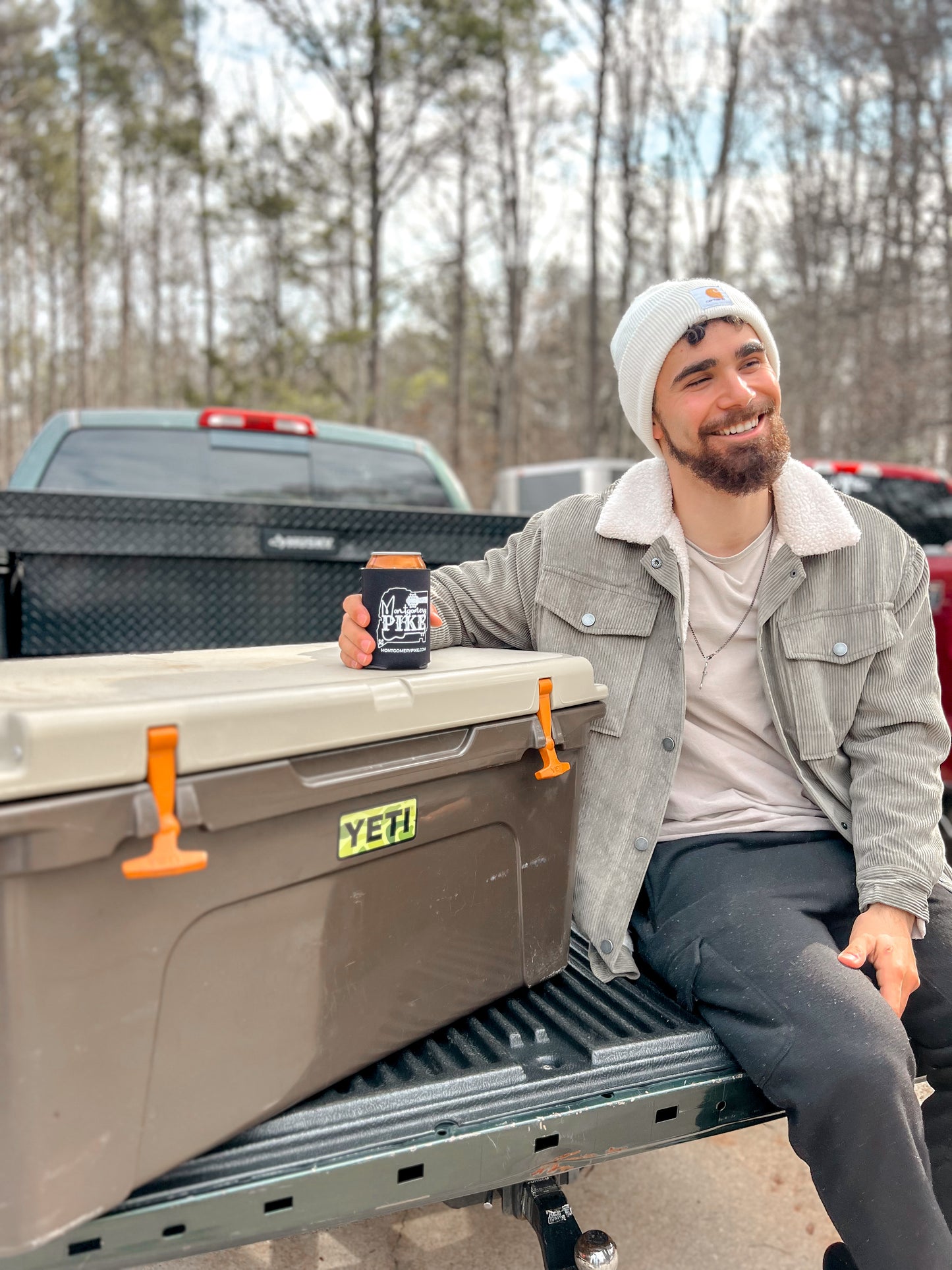MP Black Koozie